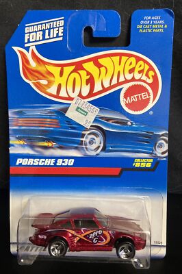 1997 HOT WHEELS  Mainline PORSCHE 930 COLLECTOR #856 Red Zero G (UNOPENED)