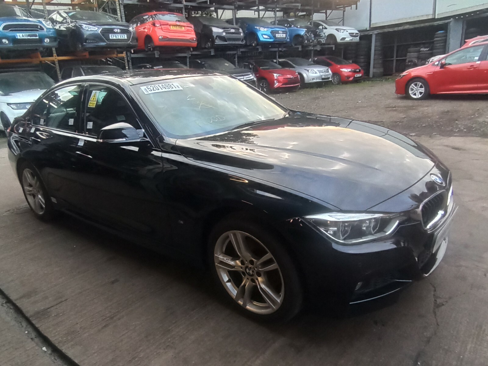 One Wheel Nut BMW F30 330E 1618 475 Black 2.0 Hybrid Petrol Auto Breaking Parts eBay