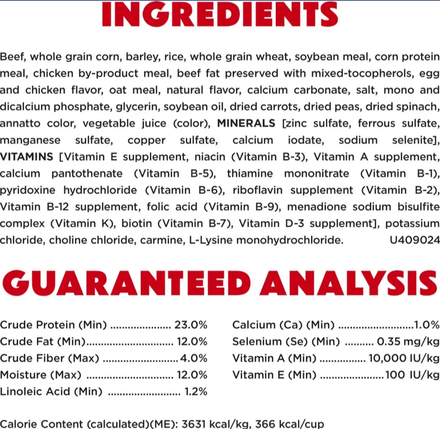 Purina Beneful 原装带农场饲养牛肉天然 — 第 4/4 张图片