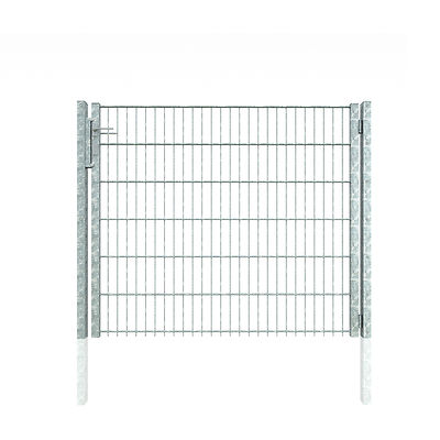 1,23m x B1,50m Ben Light Toranlage Zink Doppelstabmattenzaun Tor Tor Gartentor