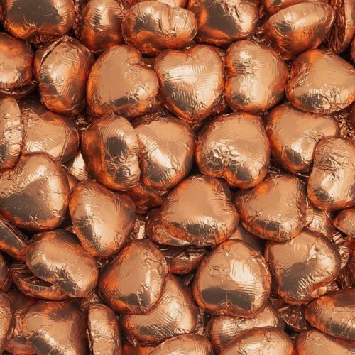 Milk Chocolate Foil Wrapped Hearts (x82 Hearts) - Picture 44 of 46