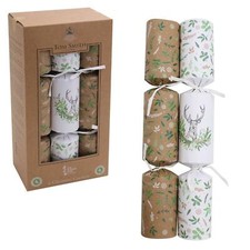 Reindeer / Stag Christmas Crackers - Pack of 6 - 30cm