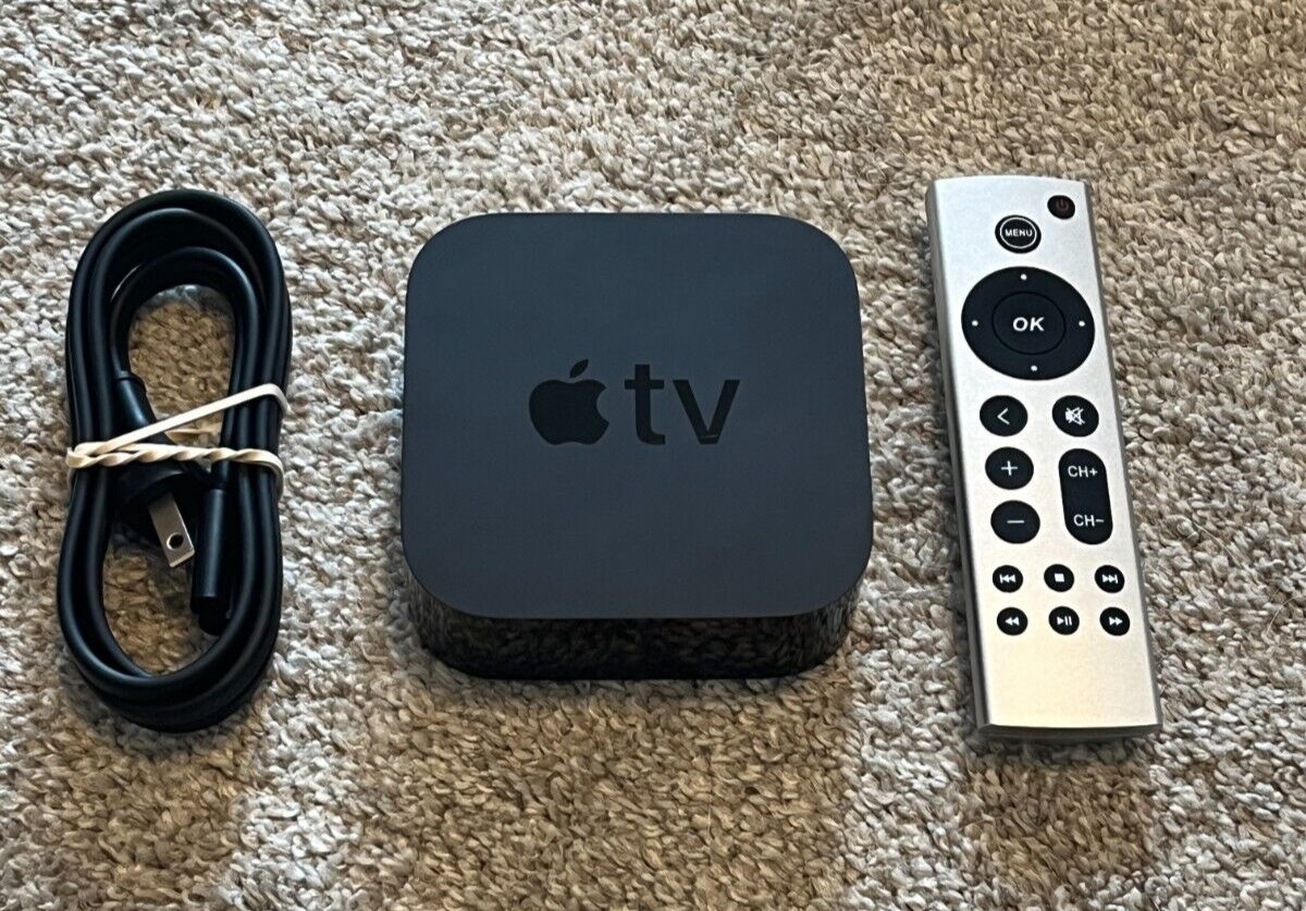 Apple TV (4th Generation) HD Media Streamer -- A1625 Apple TV (4th Generation) HD Media Streamer -- A1625