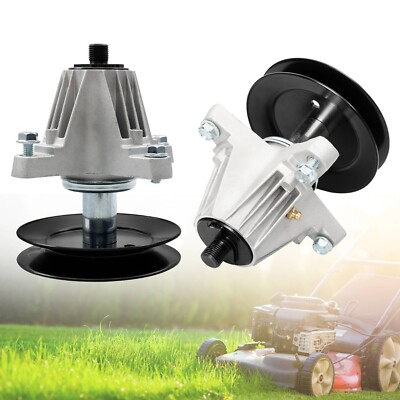 #ad 2X 618P09256 Mower Deck Spindle For Cub Cadet ZT1 50 Craftsman Z5600 Troy Bilt $76.49