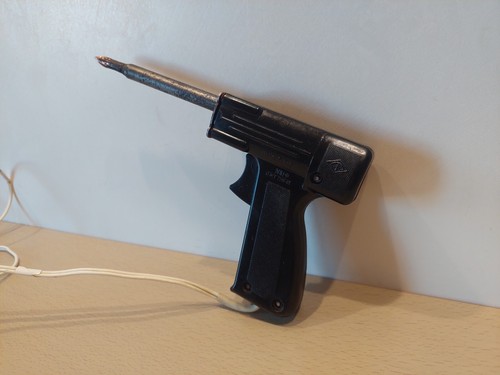 Soviet Vintage Electric Soldering Iron. Works. USSR. Bakelite case. - Picture 3 of 18