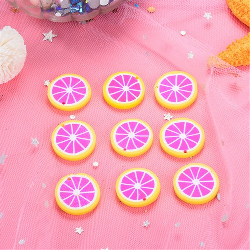 20 pz Argilla polimerica frutta foro forato charms gioielli accessori - Foto 15 di 20