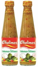 Doppelpack CHOLIMEX Kokosnuss Chilisauce (2x 250ml) | Coconut Chili Sauce