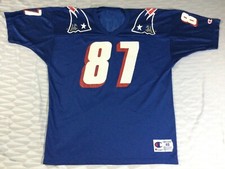 Vintage New England Patriots Ben Coates #87 Football-NFL Champion Jersey Size48