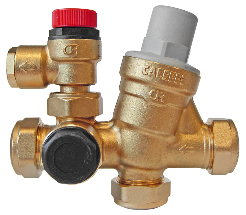 22mm Altecnic Caleffi Inlet Control Multibloc Valve Group 533002CST