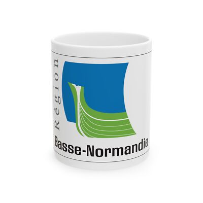 Flag of Lower Normandy France 2 - White Coffee Mug