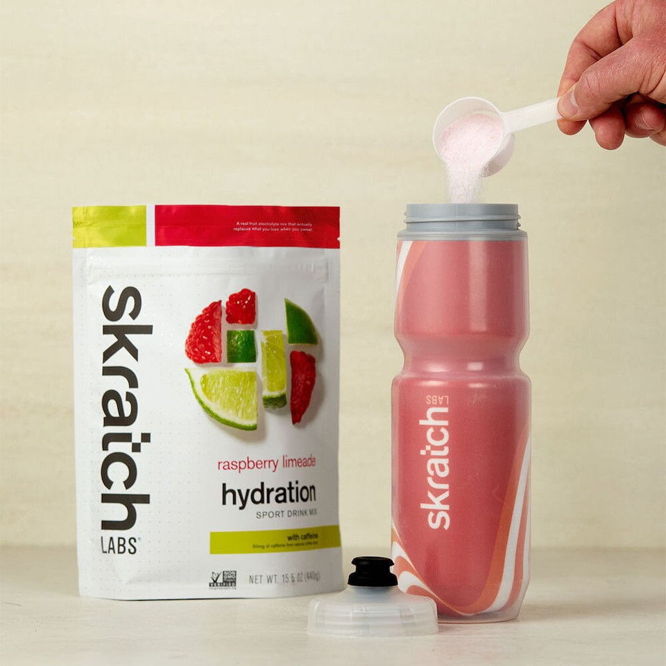 Skratch Labs Hydration Sports Drink Mix, Raspberry Limeade with SDM