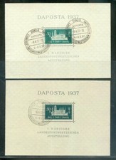 Danzig DAPOSTA BLOCK 1a+b BEIDE FARBEN gest. 85EUR (72605