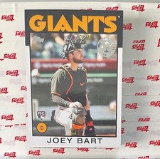 2021 Topps Series 1 Joey Bart 1986 35th Anniversary Rookie RC #86B-14 Giants