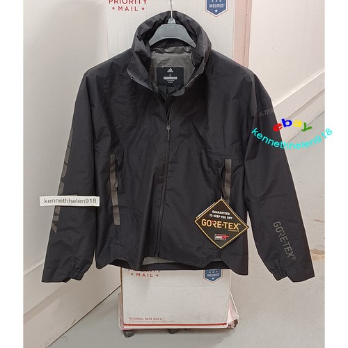 ADIDAS TERREX MYSHELTER GORE-TEX PACLITE RAIN JACKET FP8450 BLACK MENS SZ SMALL - 第 5/20 張圖片