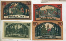 Pieniądze awaryjne: Schierke Saksonia-Anhalt 4 sztuki (860)