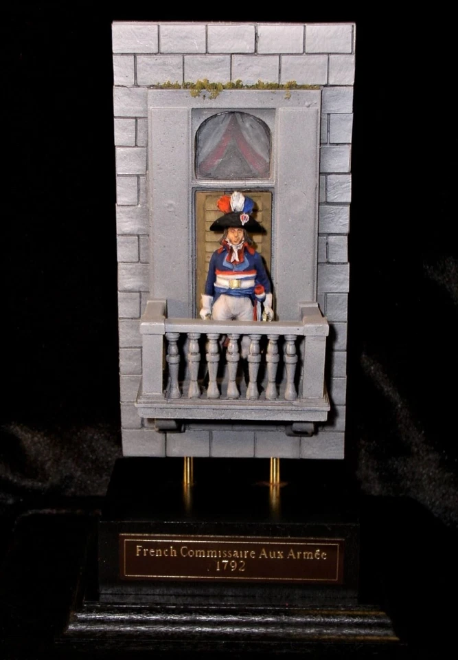COMISSAIRE FRANCÉS PINTADO aux ARMEE 1792 - Modelos académicos - 54 mm - Metal Foto 2 de 2