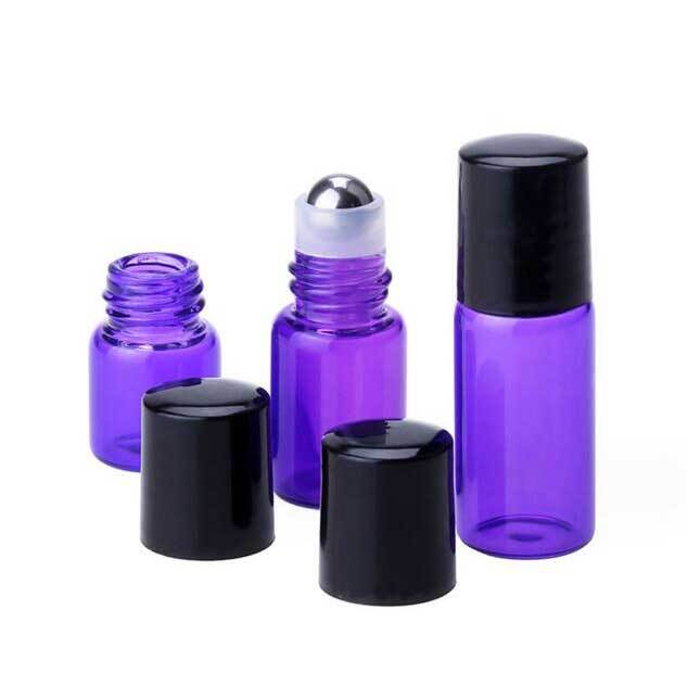 Rollerflaschen für Parfüm, 1 ml – 10 ml Fassungsvermögen mit Metallkugelroller - Bild 5 von 11