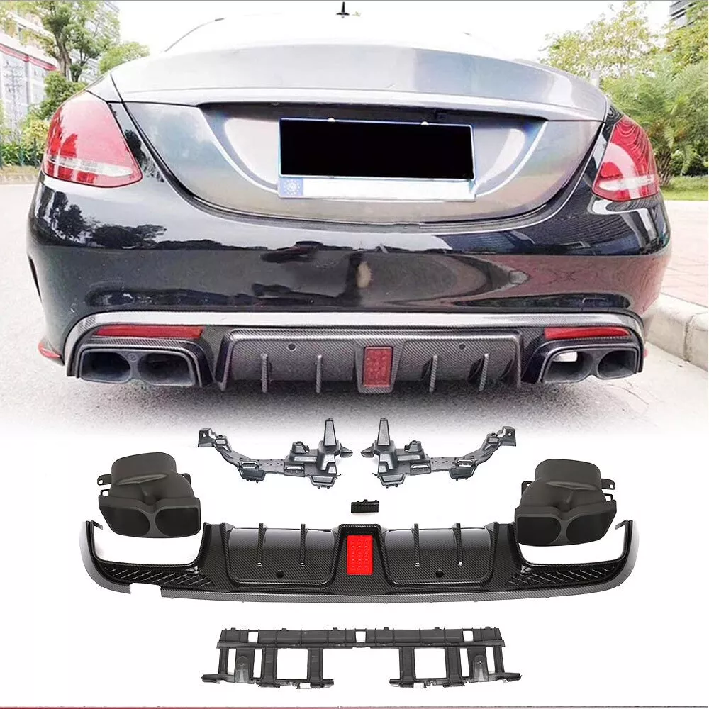 C63 2024 rear diffuser