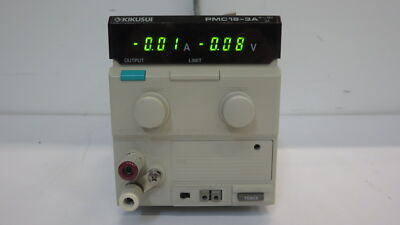 KIKUSUI PMC18-3A REGULATED DC POWER SUPPLY 0-18V 3A