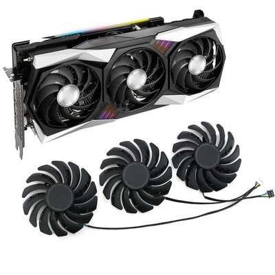 For MSI RTX3090 3080 3070 3060 RX6800XT 6900XT GAMING TRIO Graphics Cooling Fan