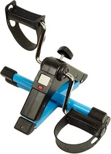 Deluxe Folding Portable Arm Leg Foot Pedal Stationary Exercise Bike Fitness NEW