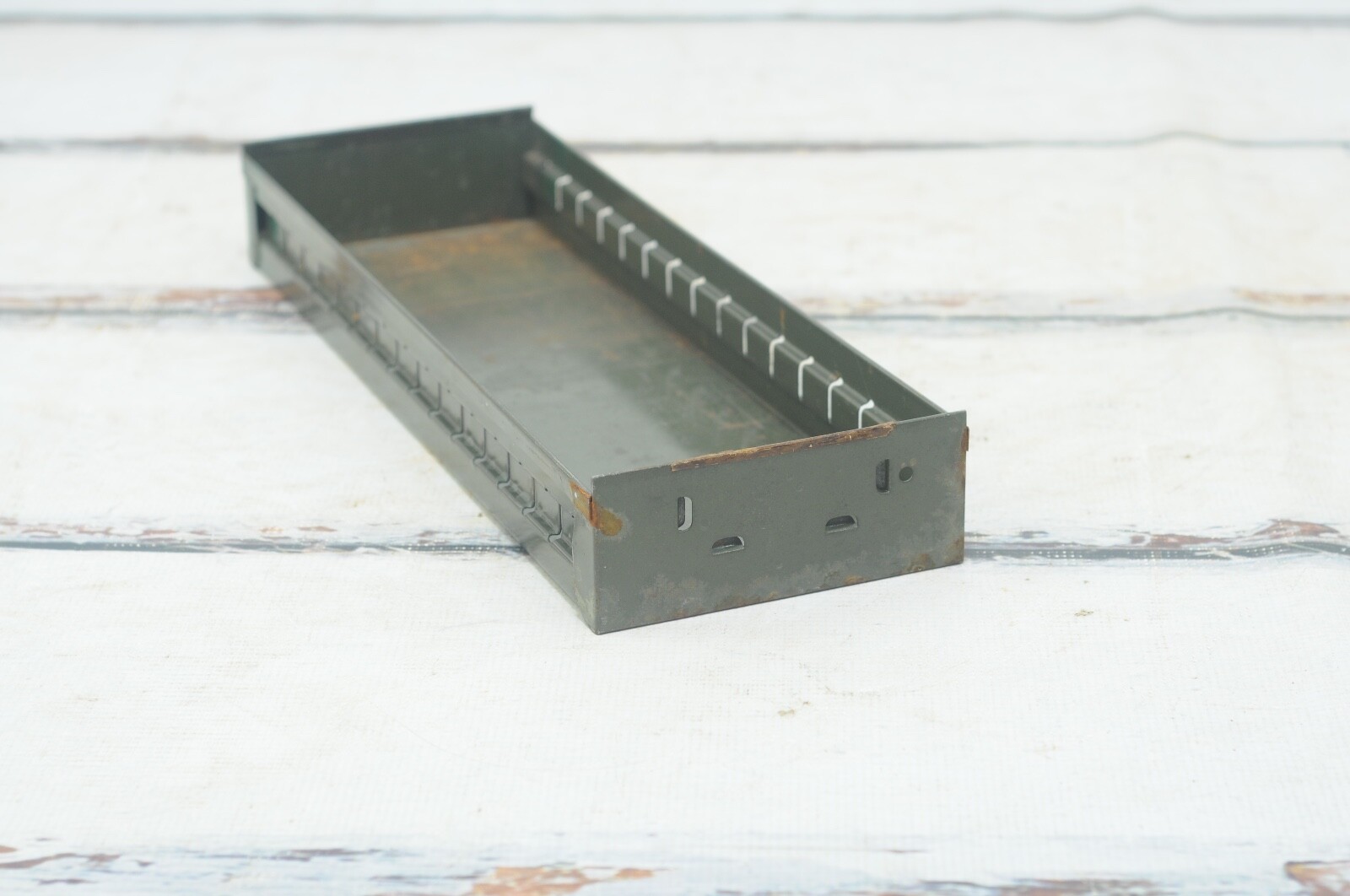 Vintage . Metal Parts Drawer Industrial Decor Vintage Metal File Drawer ...