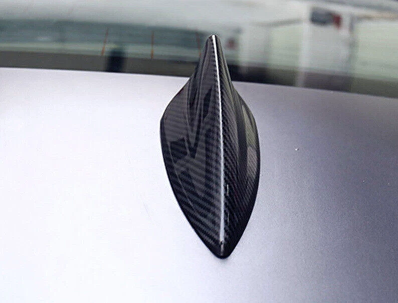 Antena de borde de cubierta de fibra de carbono seca para Chevrolet Camaro 16-21 aleta de tiburón Foto 2 de 4