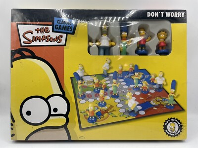 The Simpsons Don t worry Gesellschaftsspiel Neu in Folie OVP sealed Rarität 