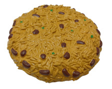 Play Food Realistic Life Size Rice  Beans Entree' Size