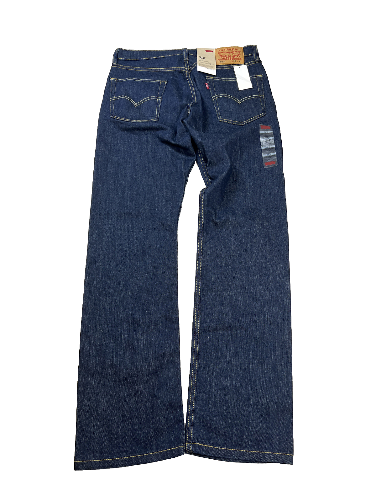 NEW Levi's Men's Dark Wash Slim Straight Fit Denim Jeans 30x30 eBay