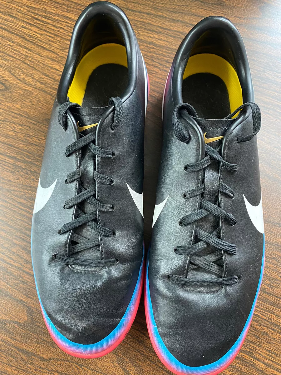 Peligro Que pasa emocionante NIKE JR Mercurial Victory III CR TF Soccer Cleats Black Blue Youth Size 6Y  EUC | eBay