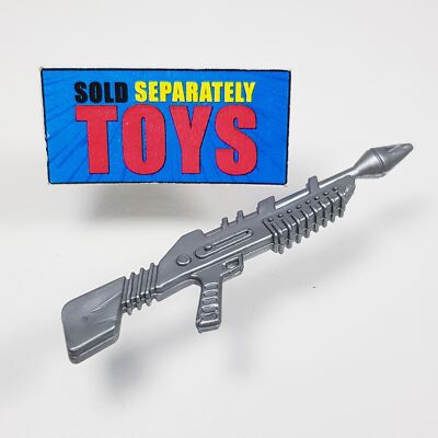 Vtg Lanard The Corps 80s 90s Fox SILVER RIFLE laser gun figure