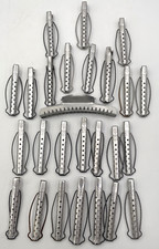 24 Vintage Tip Top Goody Aluminum Metal Hair Perm Rod Curlers