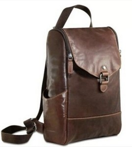jack georges leather backpack