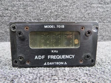 701B Davtron ADF Frequency Indicator (Rectangle Face)