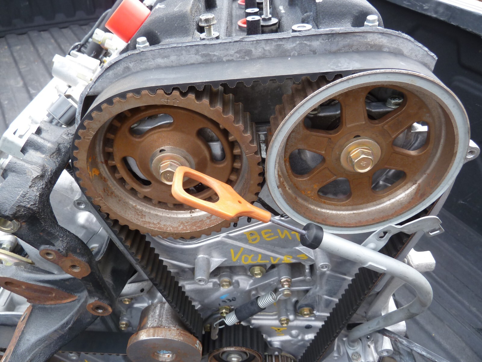 USDM 1991-96 Acura NSX Engine 49k mi 3.0 V6 Motor USDM Bent Valves Needs work