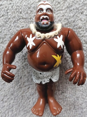 WWF WWE Hasbro Wrestling Series 7 Kamala Figure (W...