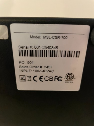 Sonic Foundry Mediasite MSL-CSR-700 no RAM No HDD - Picture 4 of 4