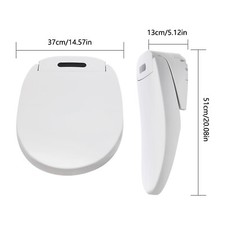 Intelligent Toilet Cover Seat Electronic Heated Smart Toilet Cover Seat 1300W