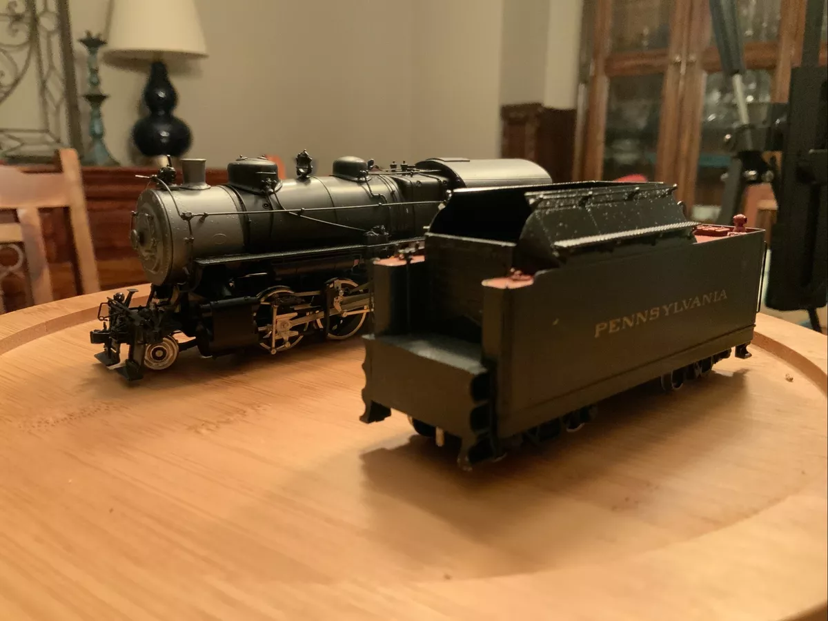 Sunset Models HO Scale PRR 2 8 0 Class H 10 Brass Steam Locomotive Engine