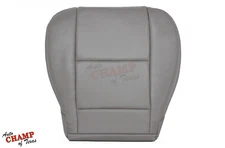 Fits 2001 2002 2003 Toyota Tundra -Driver Side Bottom Leather Seat Cover Gray
