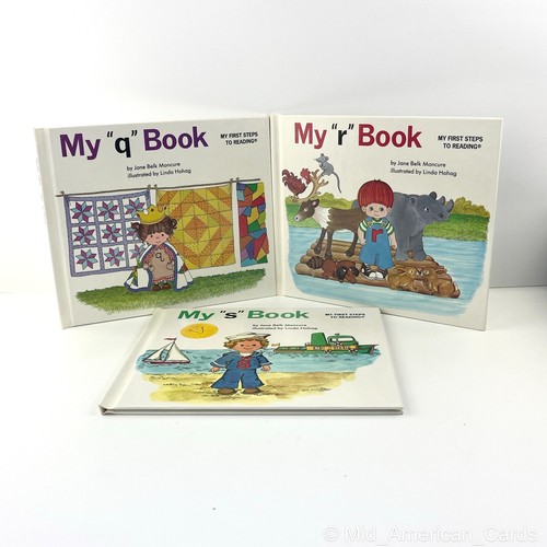 25 MY FIRST STEPS TO READING A B C Series Books by MONCURE HB LOT COMPLETE SET - Picture 14 of 17