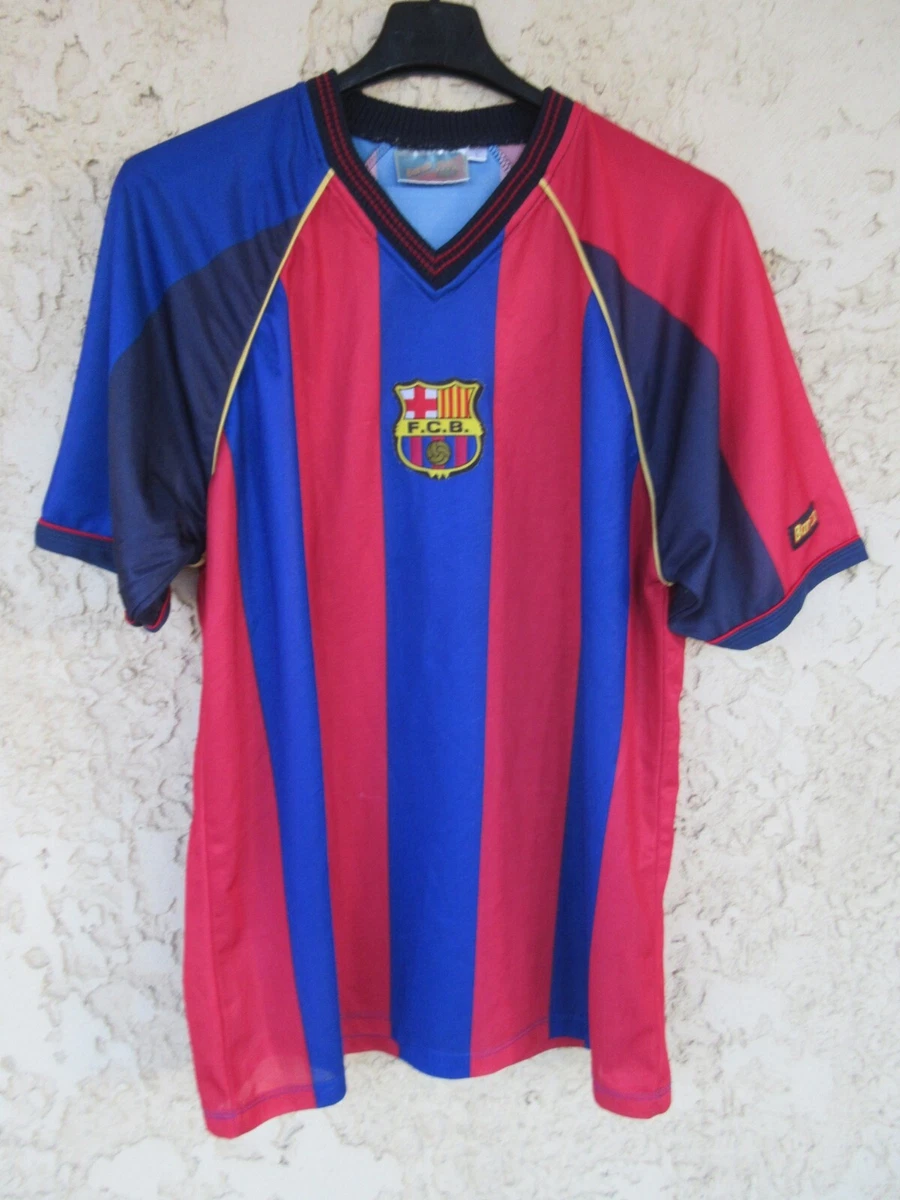Maillot De Football Vintage Meyba Barcelona - Années 80/90 - Occasion Rare - Collection