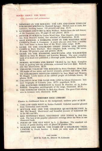 SMOKE UPON THE WINDS Willoughby F Senior LIFE WITH HOPI INDIANS 1961 1st HC w DJ - Picture 2 of 2