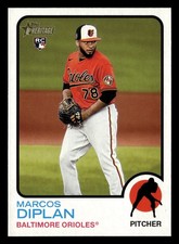 Marcos Diplan 2022 Topps Heritage #617 Baltimore Orioles ROOKIE Buy10get5FREE