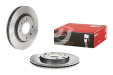 2x BREMBO Bremsscheibe PRIME LINE - UV Coated 09.5196.11 für N1 CITROËN XSARA N2