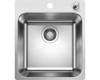 SpüLe Blanco Supra 400-IF/A R12 500 X 440 Mm Edelstahl BüRstfinish 526353