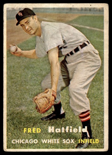 1957 Topps Fred Hatfield Chicago White Sox #278