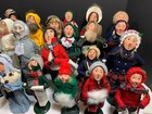 Massive Collection Byers Choice Carolers Christmas Figures Dolls Lot 30 Pcs. Set — photo 6