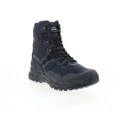Original Swat Alpha Fury 8" Side-Zip 177501 Men Black Mesh Tactical Boots US 9.5